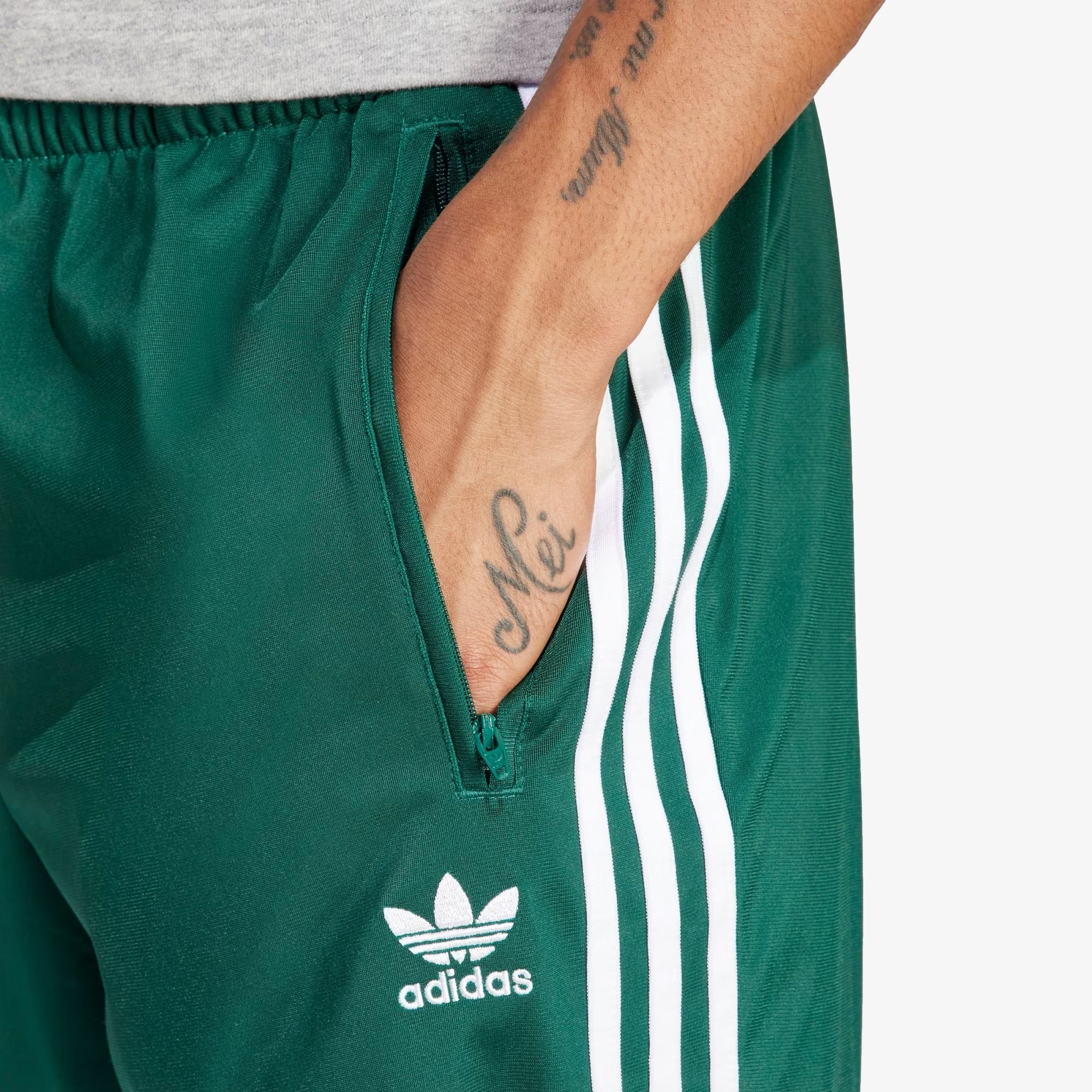 Adidas Originals | ADICOLOR CLASSICS FIREBIRD TRACK PANTS { GREEN - view 3