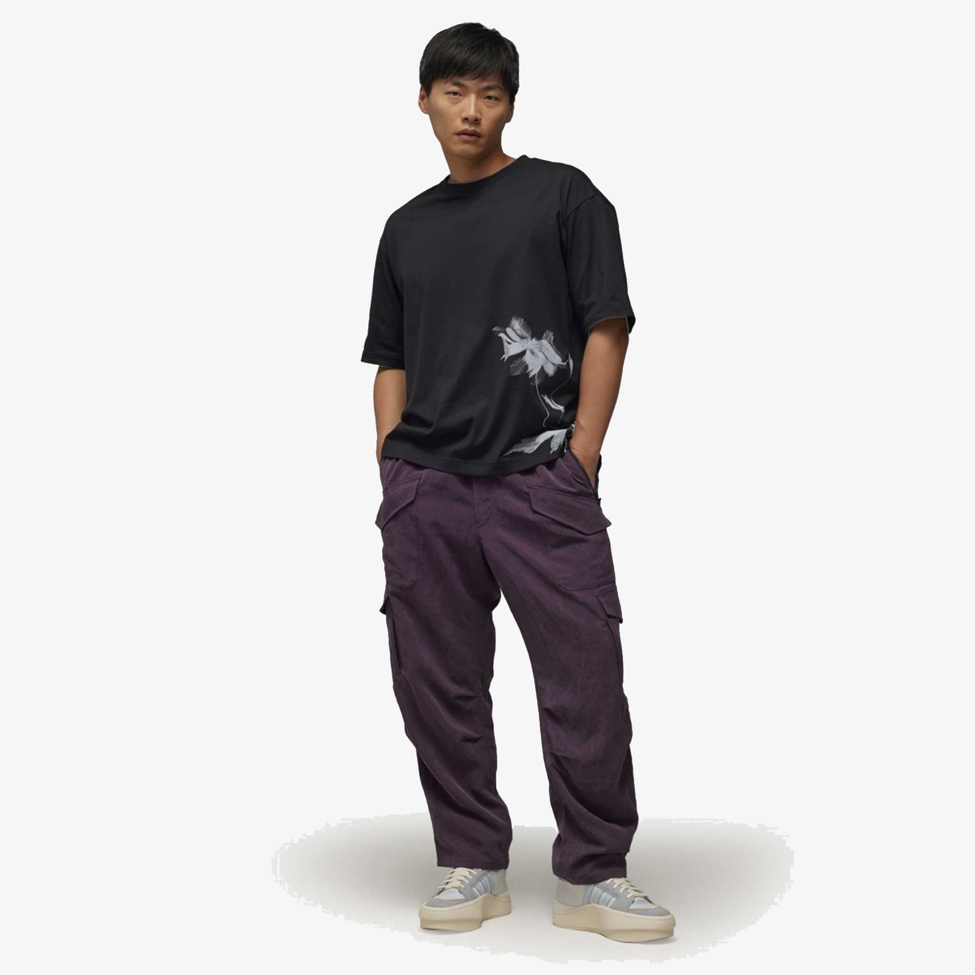 Y-3 | Graphic Short Sleeve Tee { Black - view 6