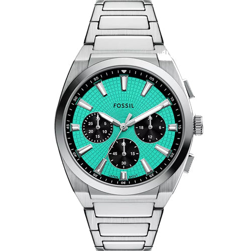 Fossil Everett Blue Dial Men 44mm FS6117