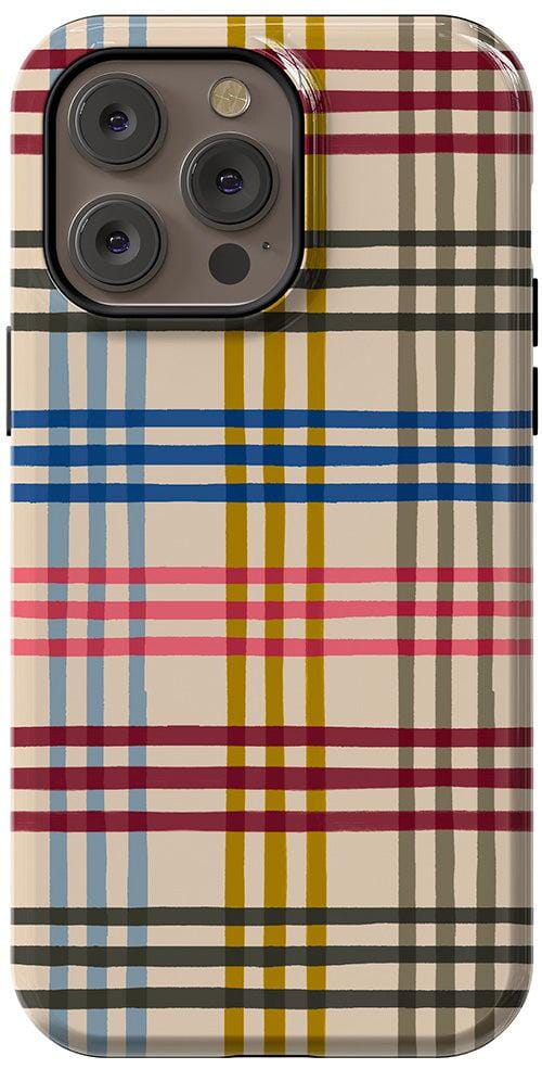 Casetry Colorful Plaid | Kitty and Vibe Holiday Case - view 6
