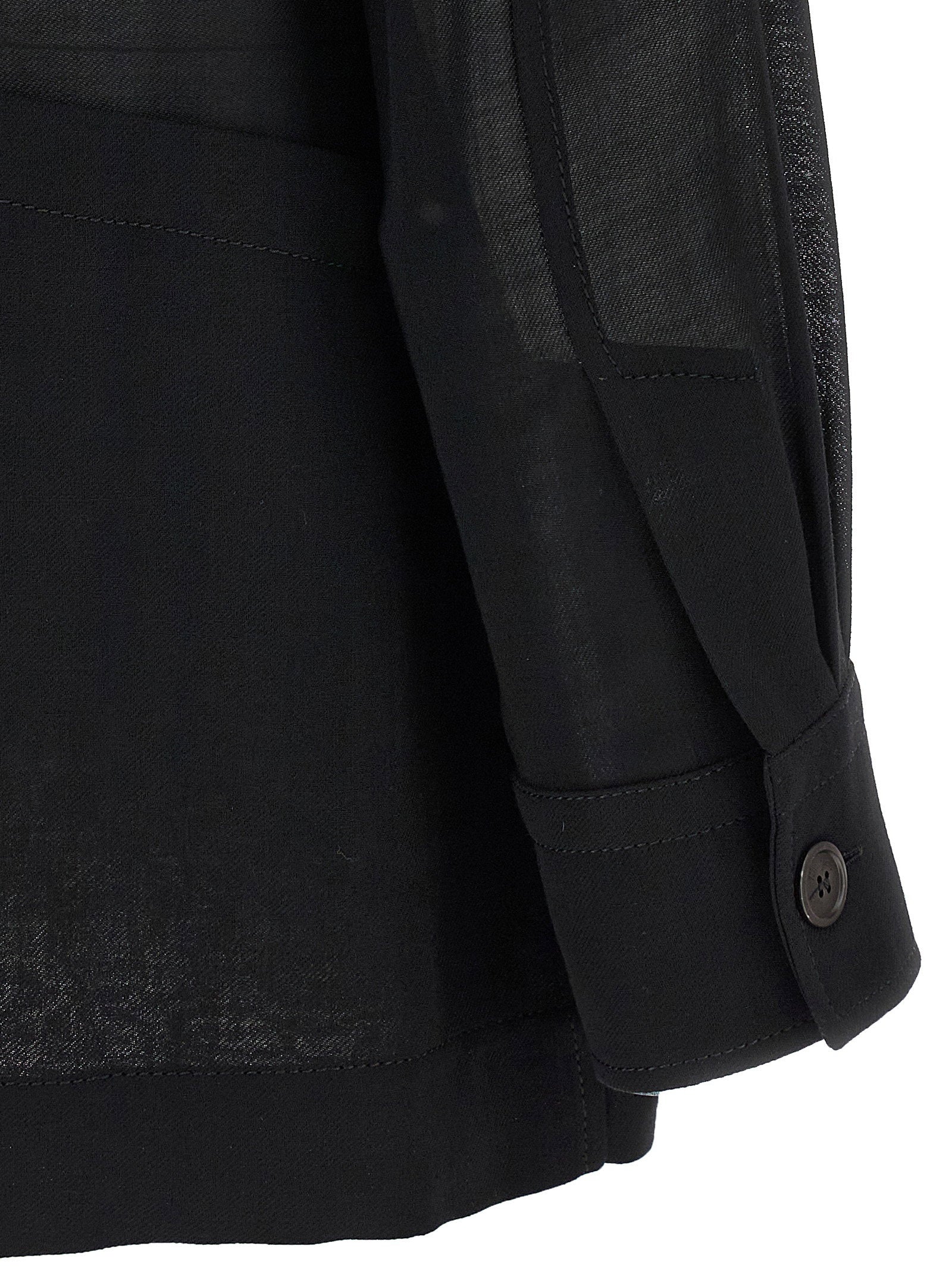 Ferragamo Semi-sheer Wool Jacket - view 4