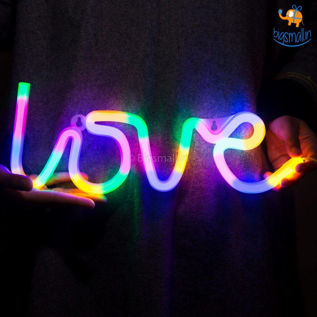 Big Daddy Multi-Colored Love LED Neon Lamp - view 2