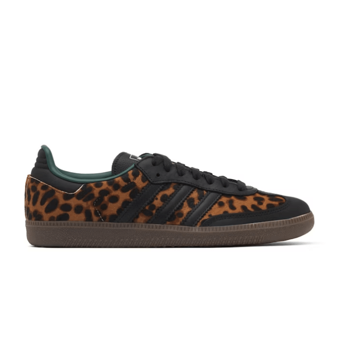 HYPE ELIXIR Adidas Samba OG Black Green Leopard (Women's)
