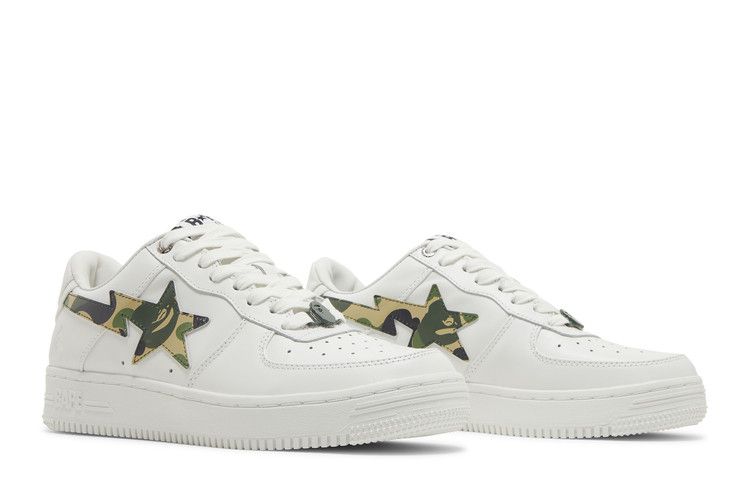 A Bathing Ape Bape Sta Low ABC Camo White Green (2022) - view 8