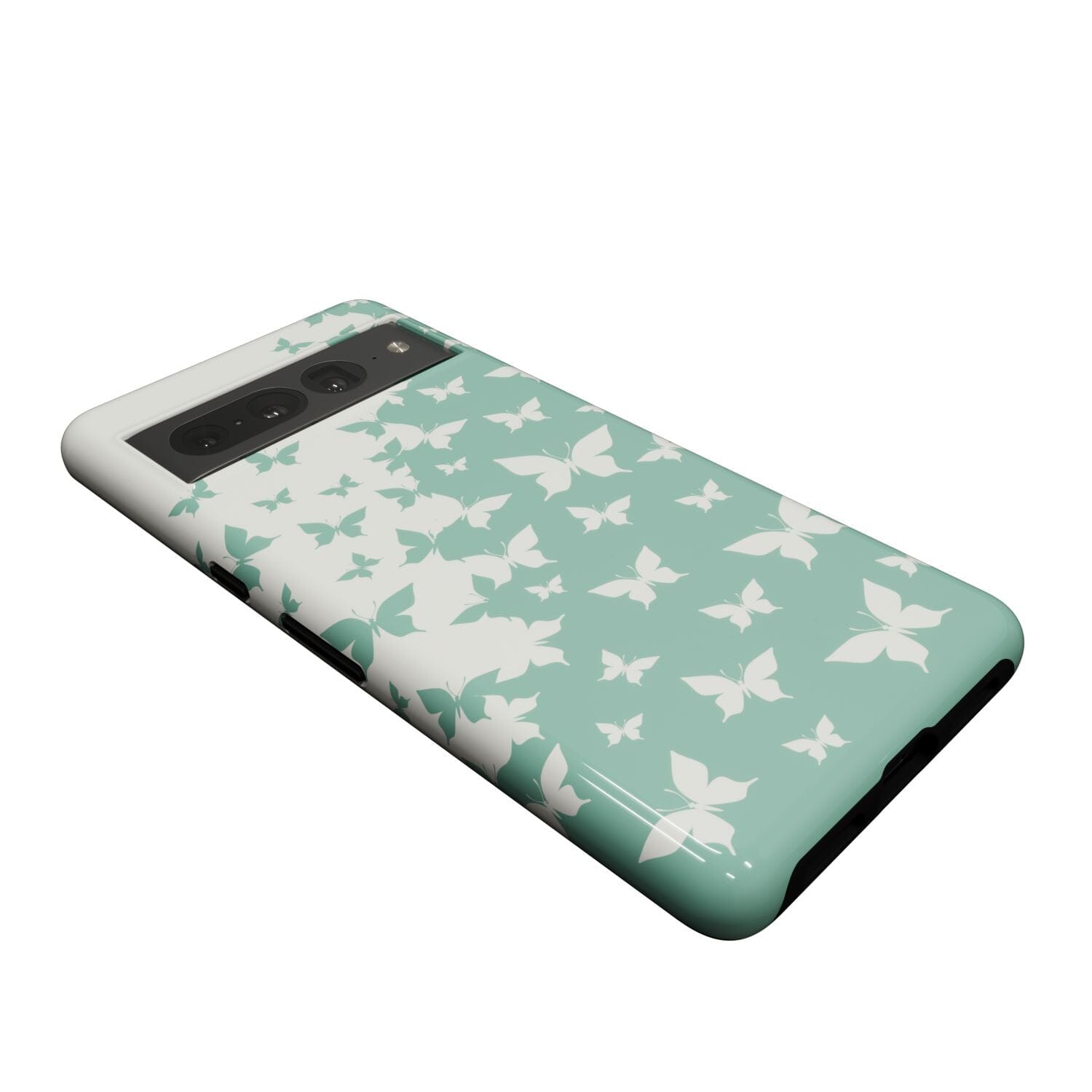 Casetry Butterfly Effect | Sage Colorblock Google Pixel Case - view 11