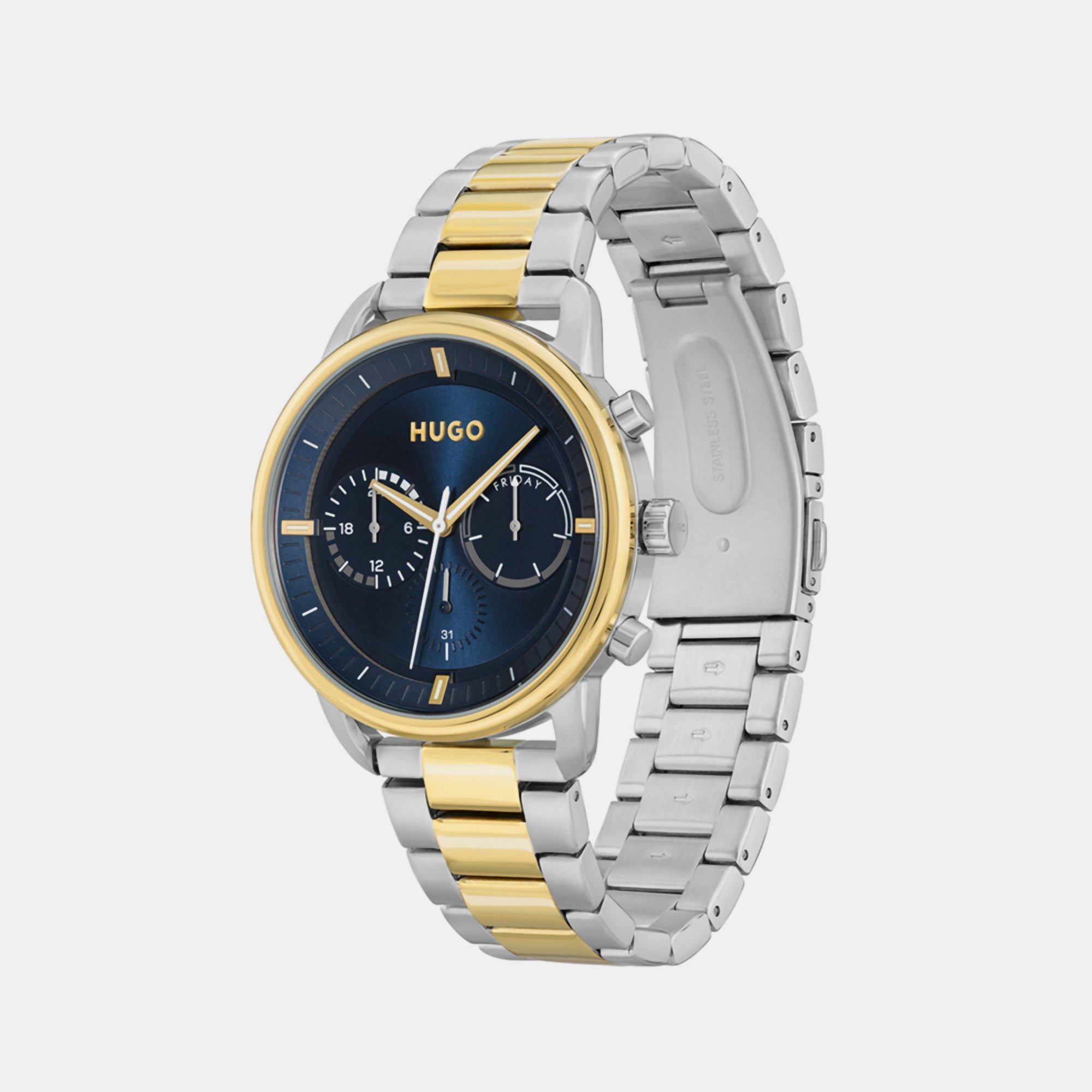 Boss Advise Men Quartz Blue Dial Chronograph Stainless Steel Watch 1530235 - view 2