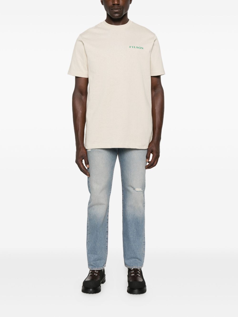 Filson Printed cotton t-shirt - view 2
