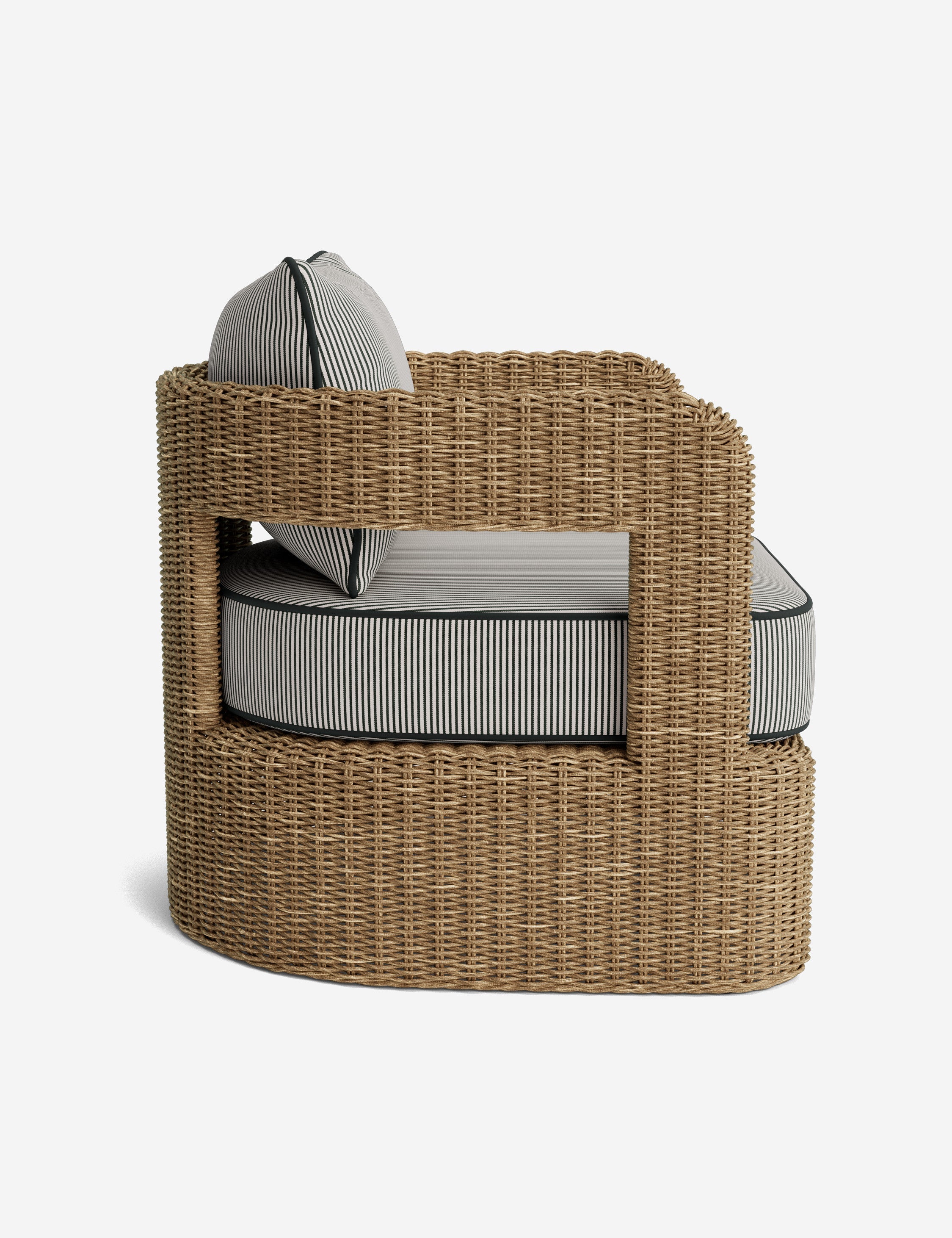 Lulu and Georgia Hadler Outdoor Swivel Lounge Chair - view 41