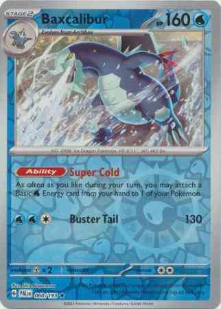 Rare sv02-060 reverse – Pokémon Baxcalibur - 060/193 - Rare [sv02-060] [Reverse Holo]