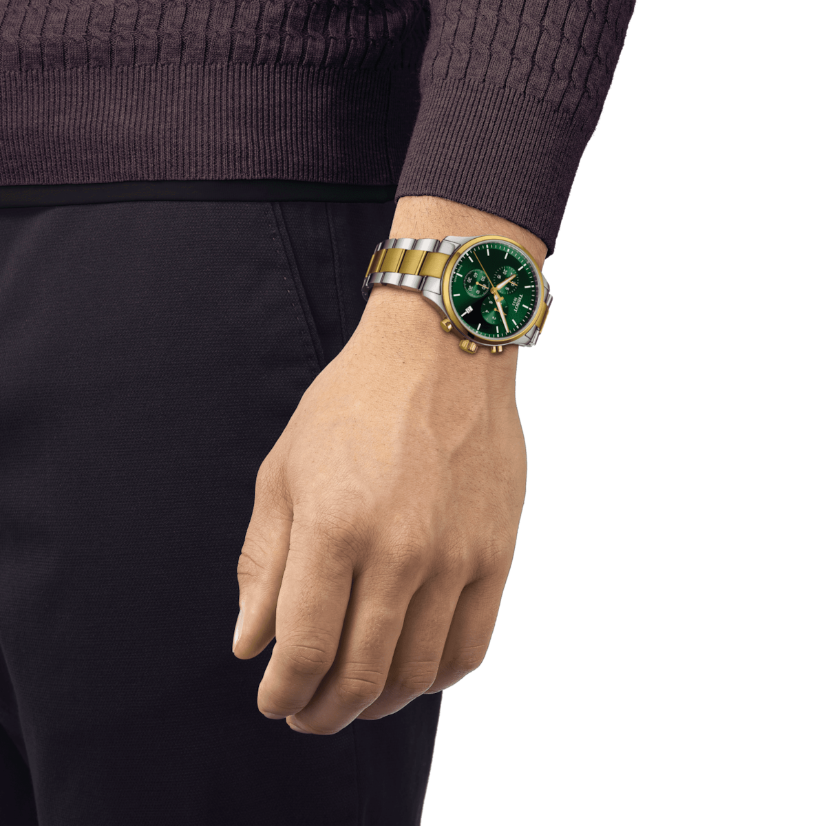 Tissot T-Sport Green Dial Men 45mm - view 2