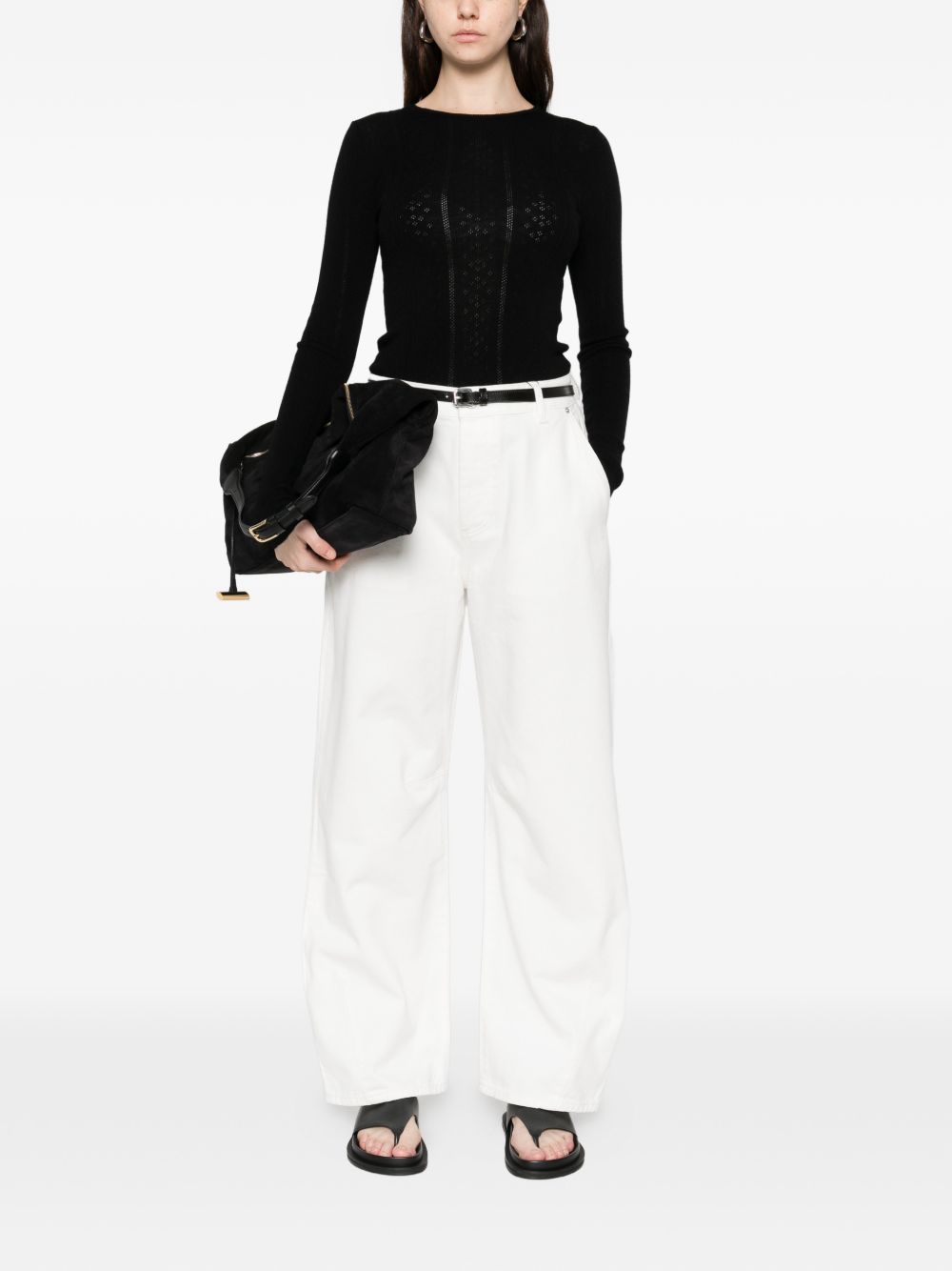 Herskind Wool crewneck sweater - view 2