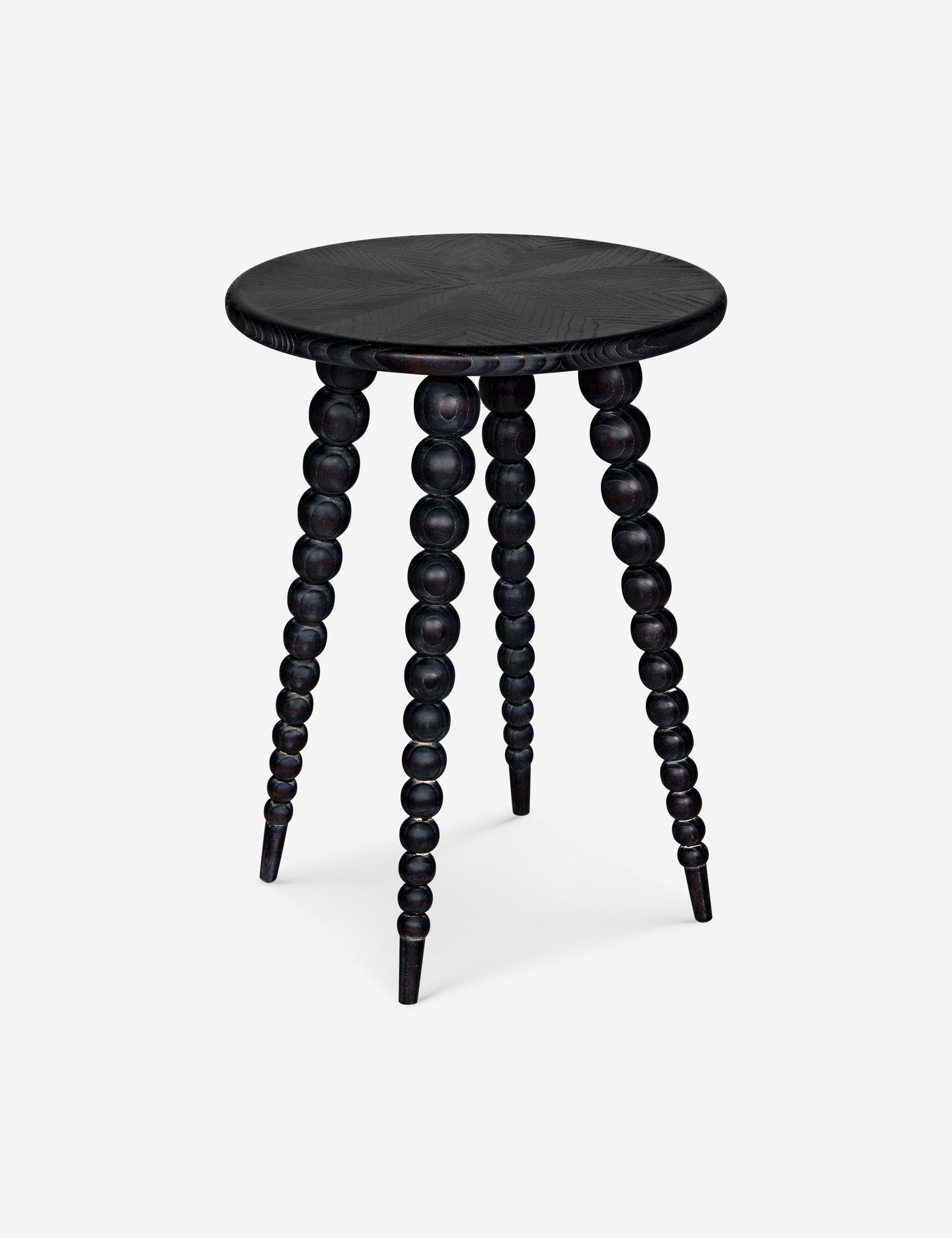 Lulu and Georgia Russo Round Side Table – Black - view 2