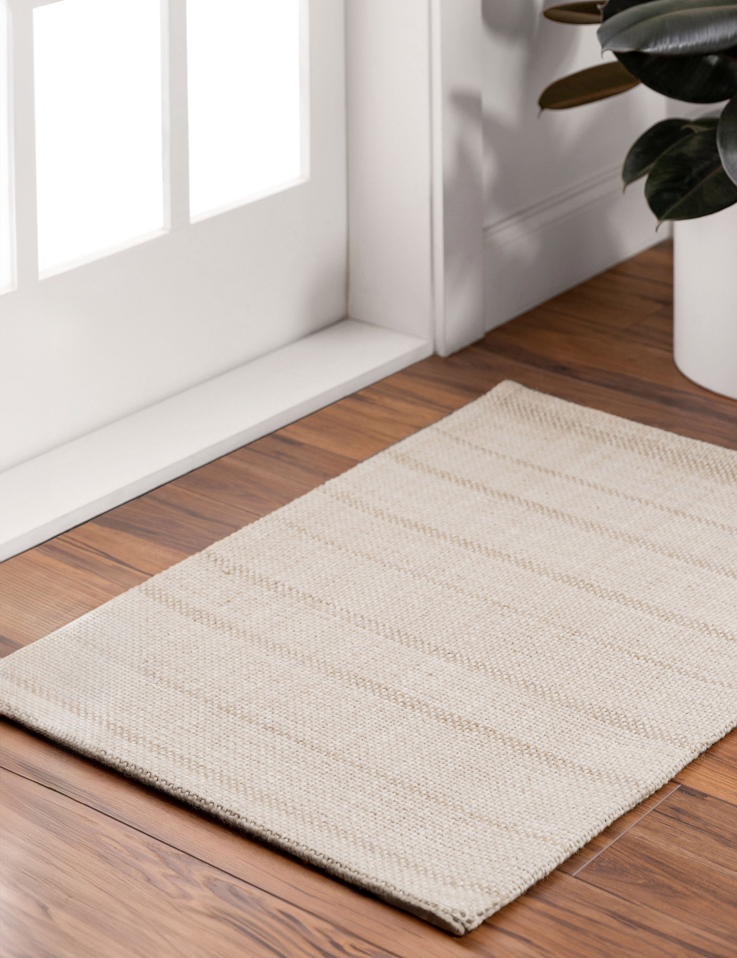 Lulu and Georgia Matti Handwoven Wool-Blend Rug - view 2