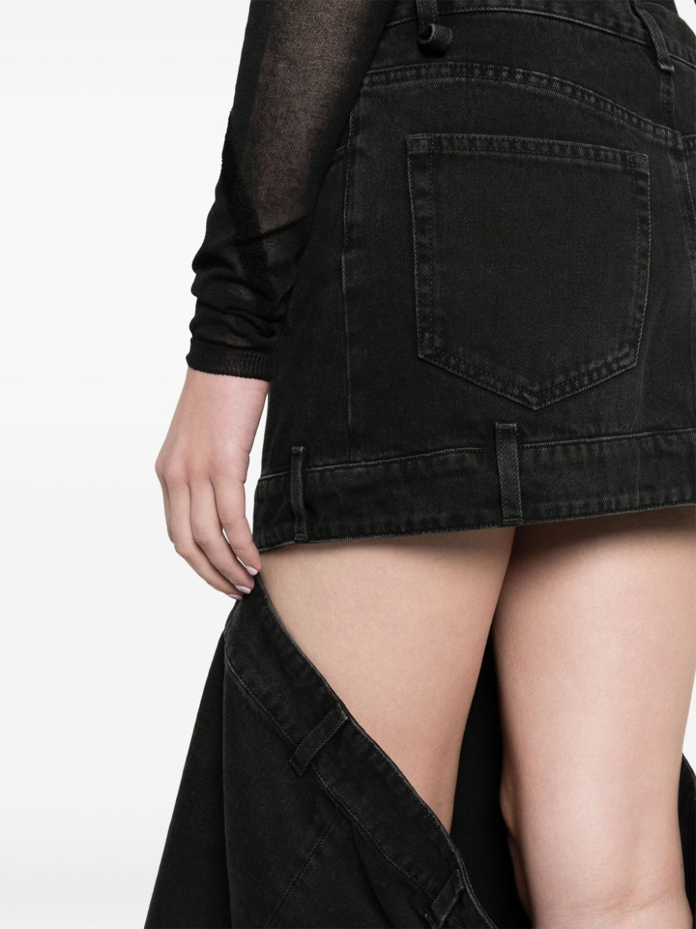 The Attico Denim skirt - view 2