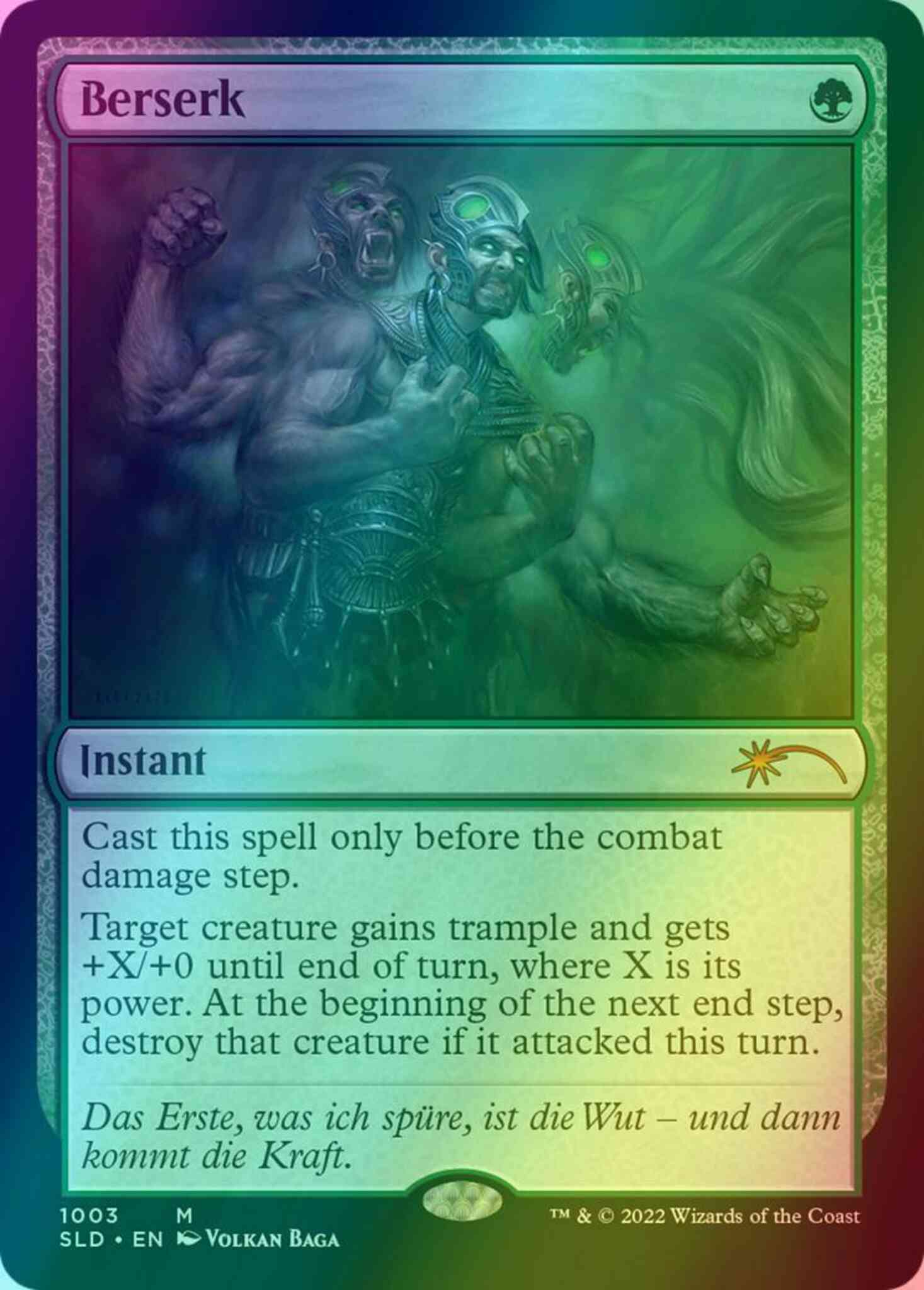 Berserk 1003 volkan – Magic Berserk [1003] [Volkan Baga] [Secret Lair Drop] [Foil]