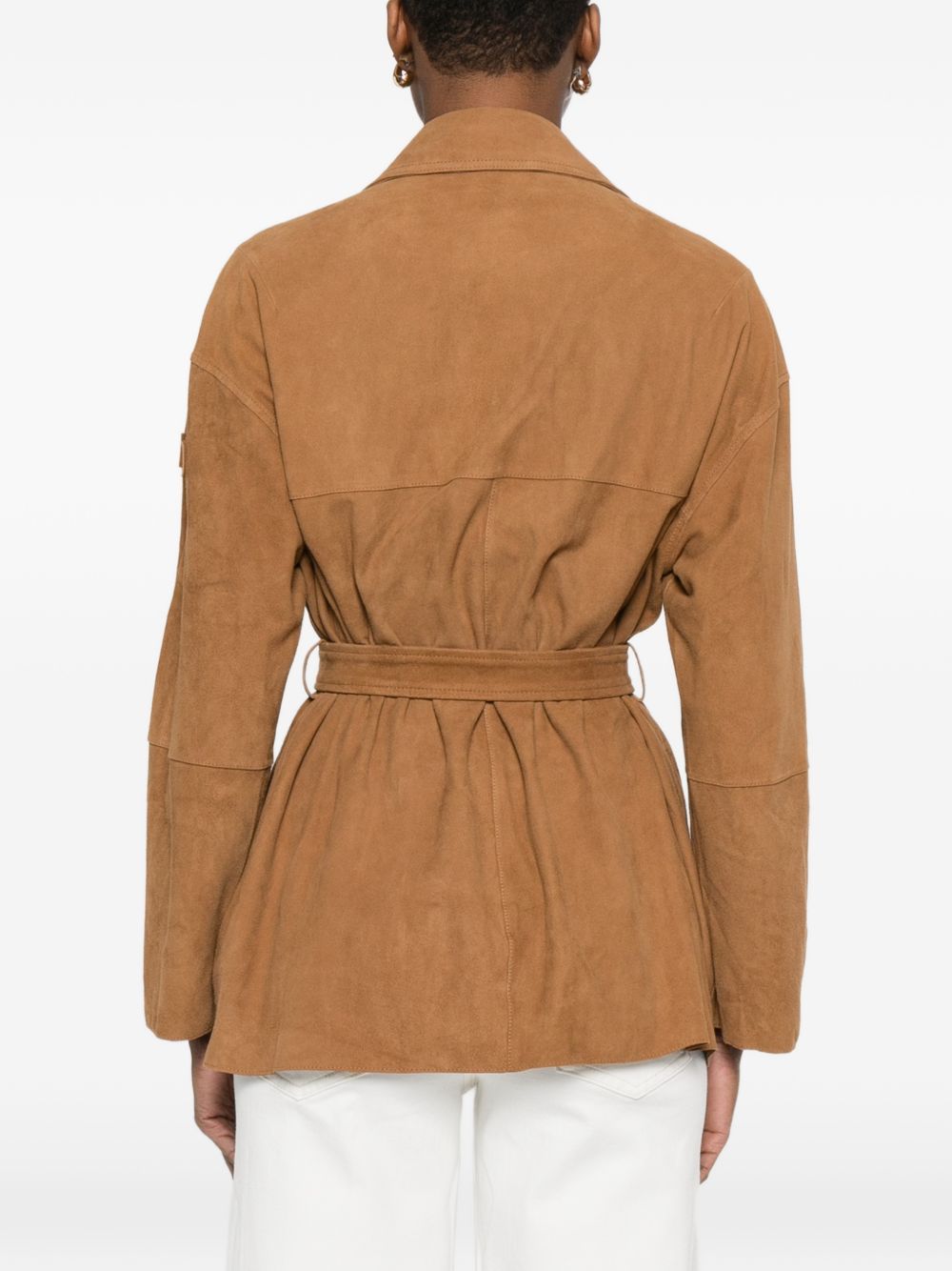 Peuterey Machuca suede leather jacket – Calf Suede 100% - view 2