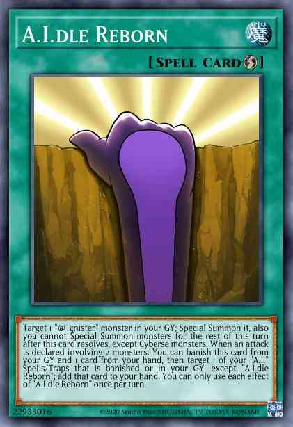 Yu-Gi-Oh! A.I.dle Reborn - IGAS-EN052 - Rare - 1st Edition