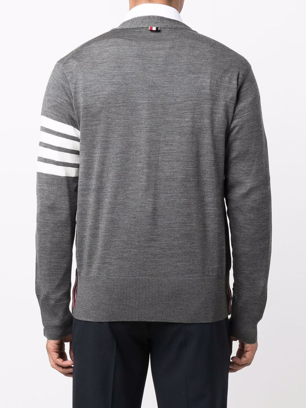Thom Browne 4Bar wool cardigan – Merino 100% - view 4