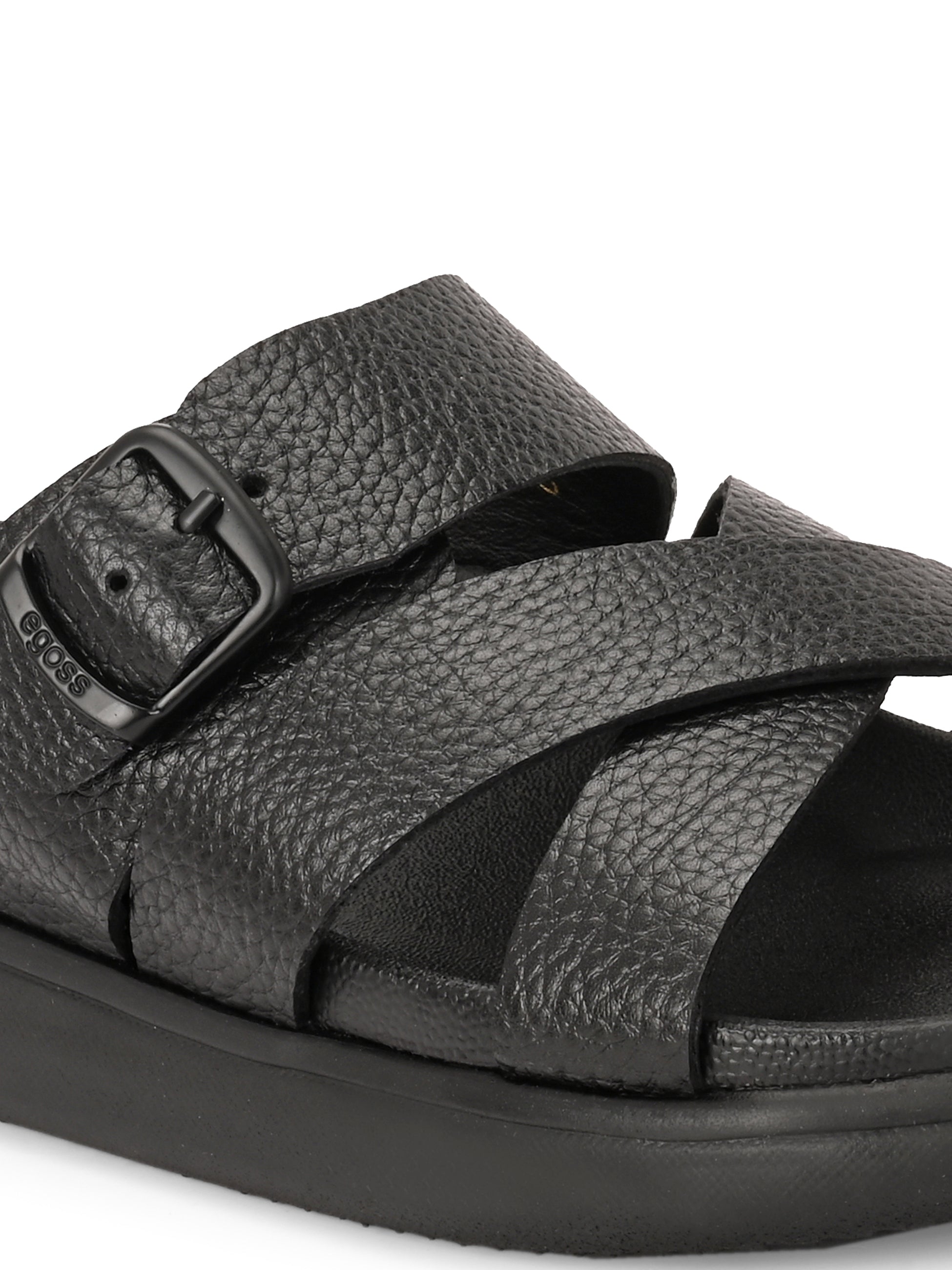 Egoss Shoes Comet Leather Slippers by Aspeerio - view 6