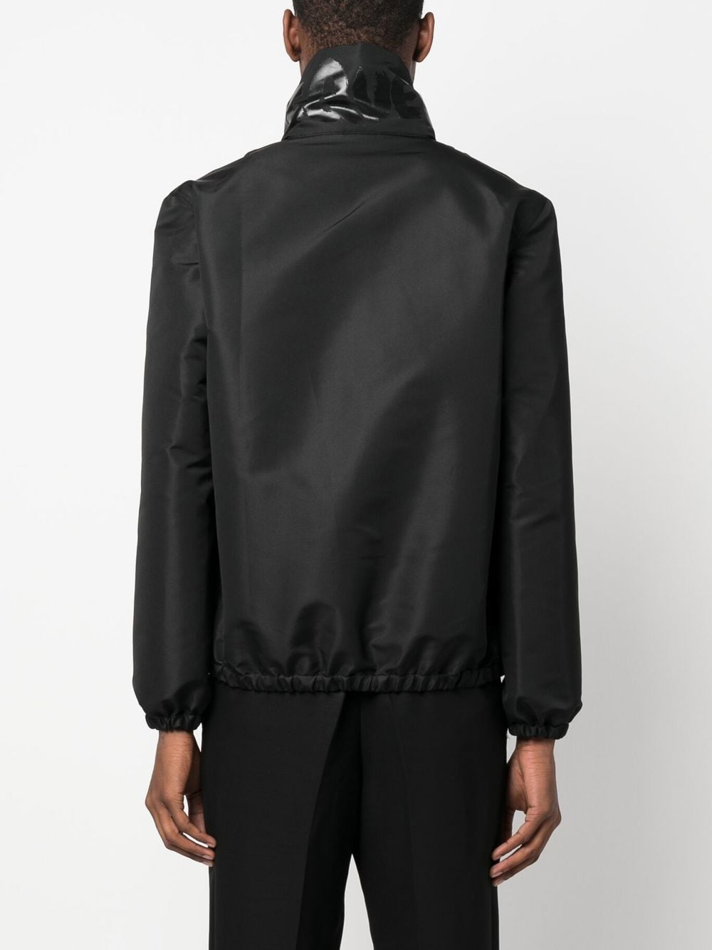 Alexander McQueen Graffiti-print zip-up Jacket - view 2