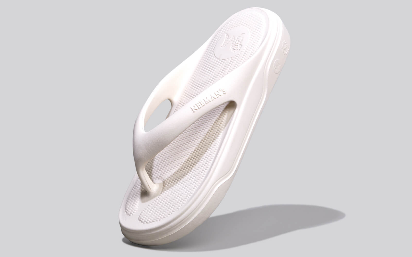 Neeman's Cushers Flips For Women : Ivory White - view 2