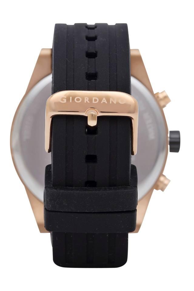 Black analog watches – Giordano Black