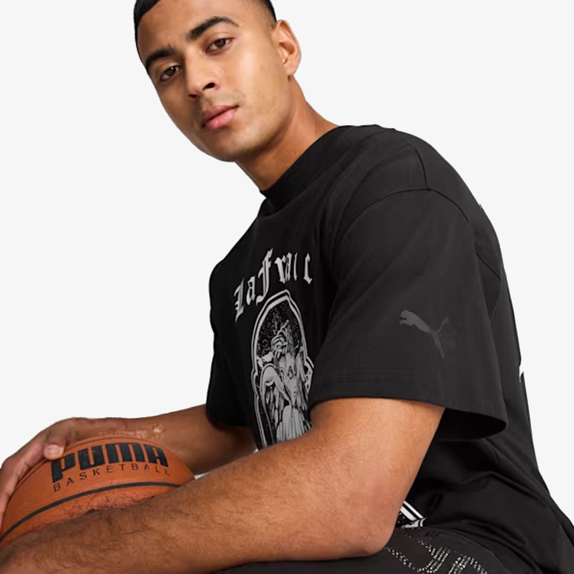 PUMA | HOOPS x LAFRANCE WRITTEN IN CHROME { BLACK - view 5