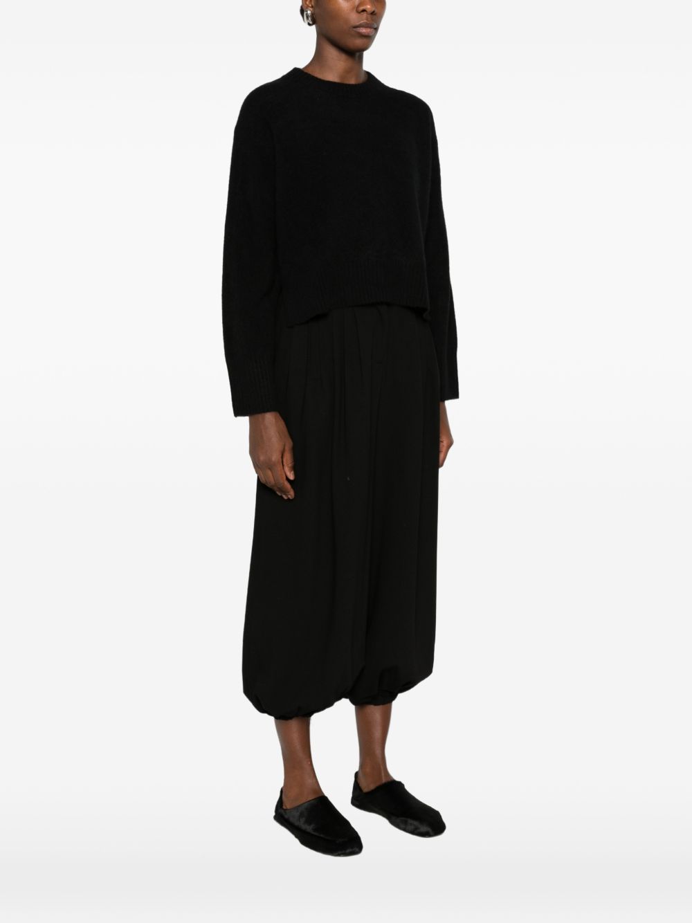 CT PLAGE Sweaters BLACK – 100% Wool - view 3