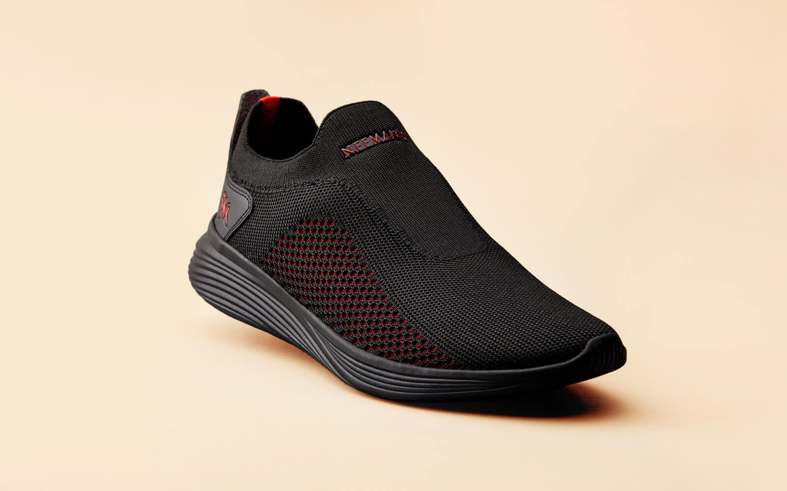 Neeman's Everyday Basic Slip Ons : Striking Lava - view 2