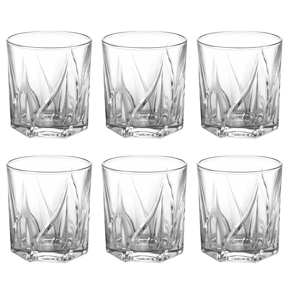 Treo by Milton Ignis On The Rocks 350 Glass Tumbler | Transparent | Set of 6 Pcs - view 2