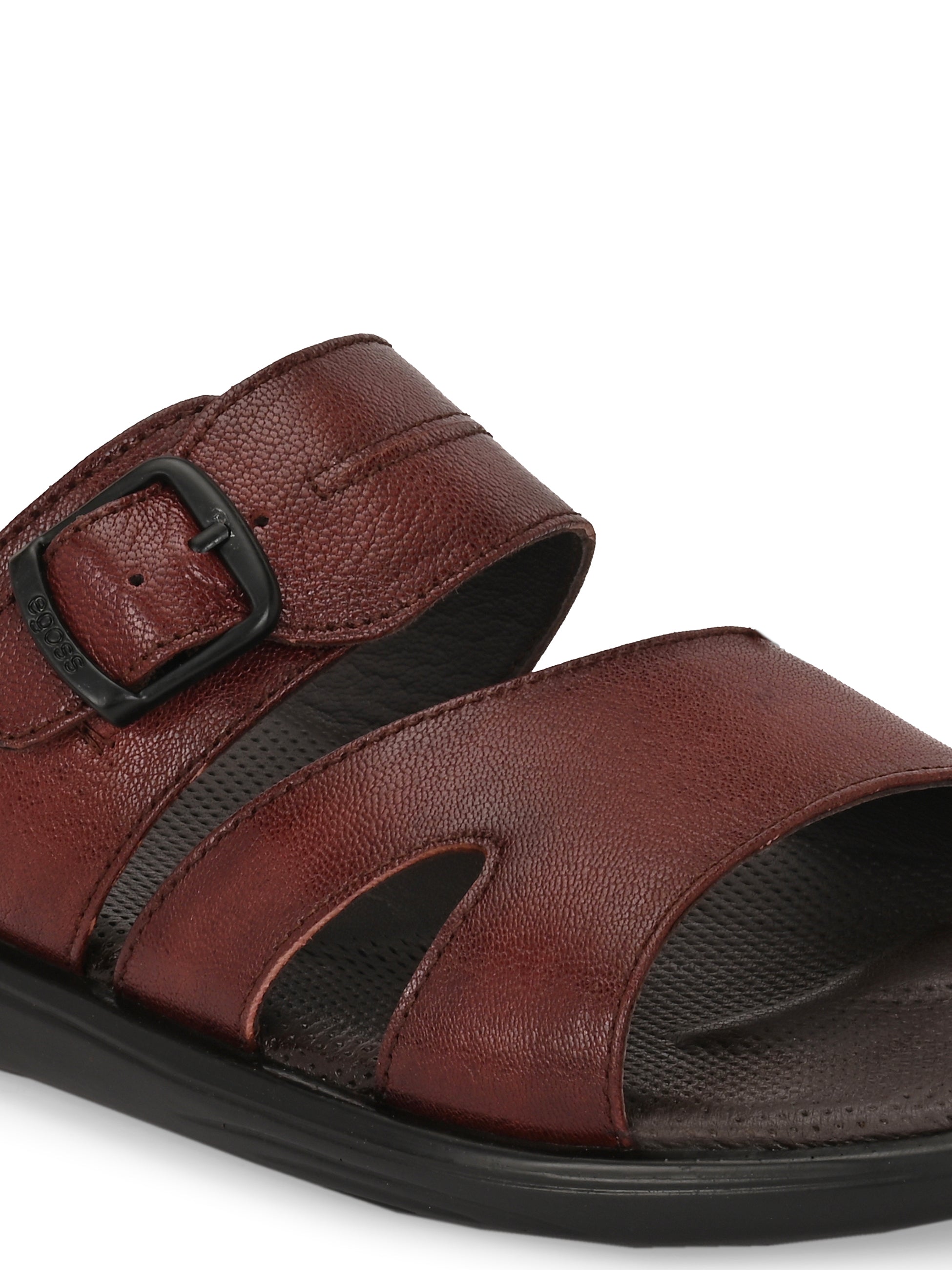 Egoss Shoes Egoss Leather Slippers For Men - view 21