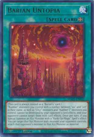 Yu-Gi-Oh! Barian Untopia - MAZE-EN022 - Rare - 1st Edition