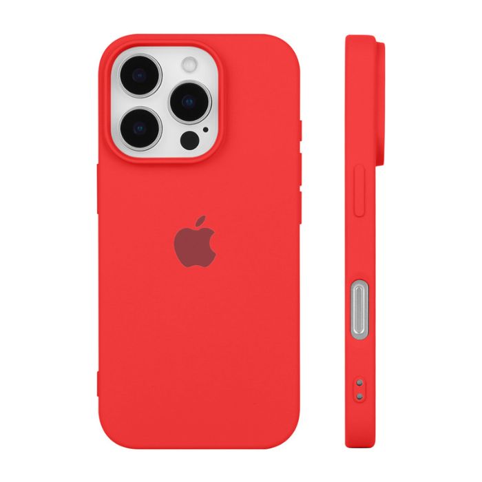KSSShop iPhone 16 Pro Max Silicone Case - Red