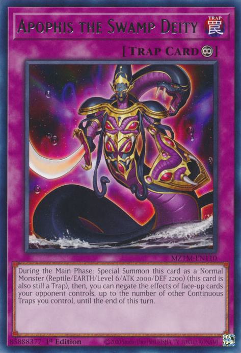 Yu-Gi-Oh! Apophis the Swamp Deity - MZTM-EN110 - Rare - 1st Edition