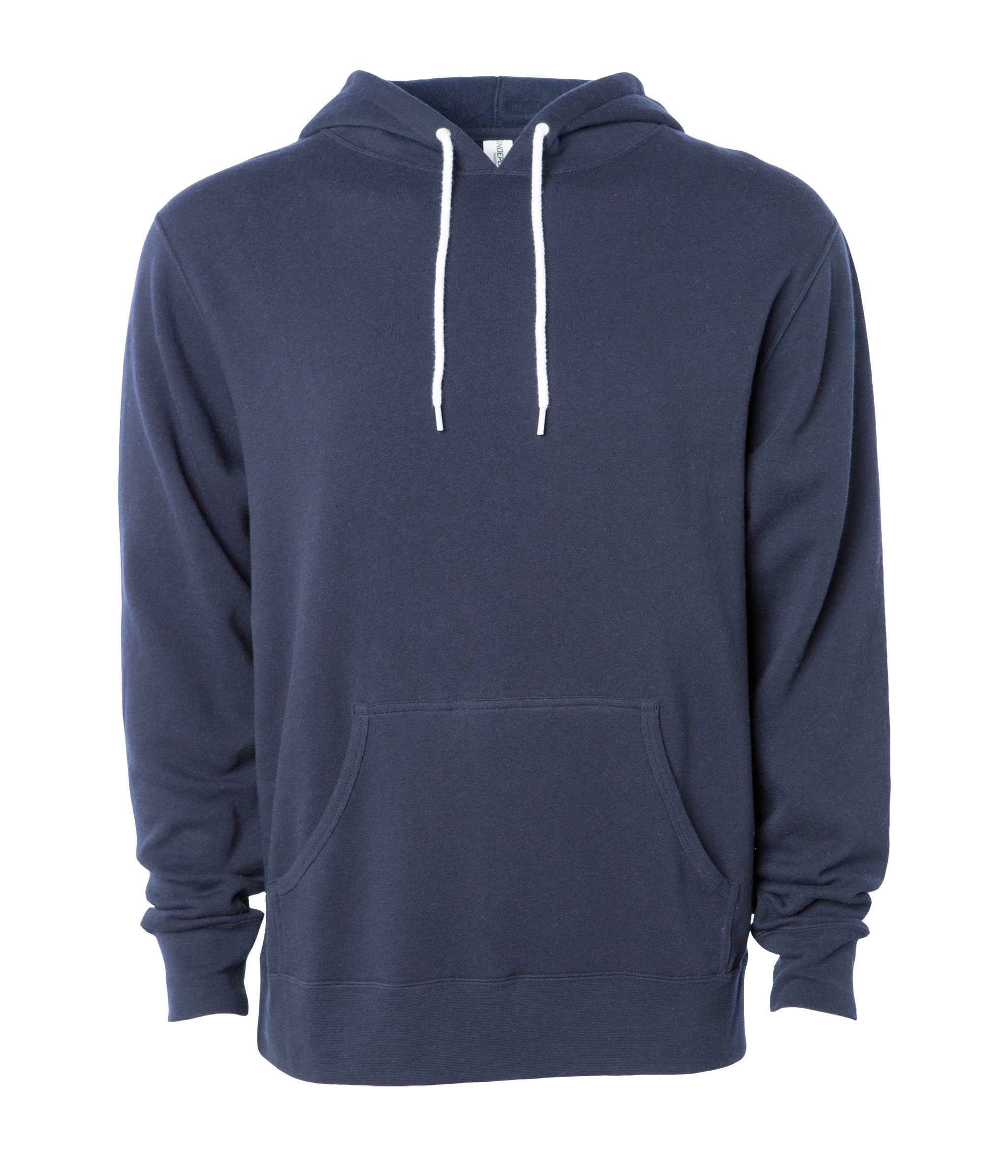 Independent Trading Company Unisex Lightweight Fitted Hooded Pullover Sweatshirt