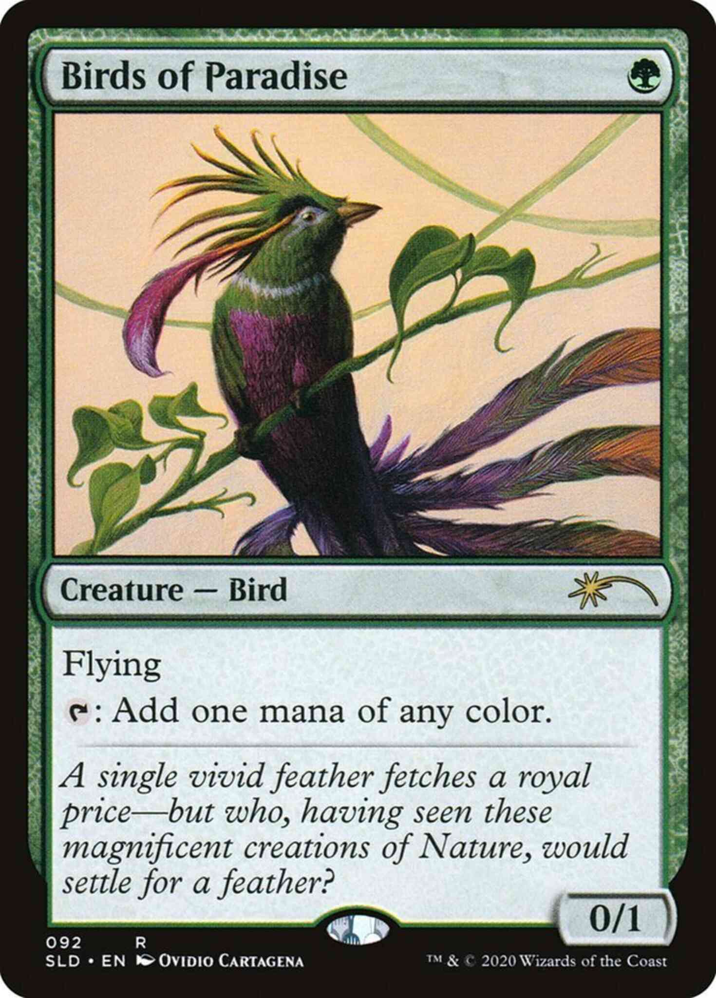 Magic Birds of Paradise [0092] [Ornithological Studies] [Secret Lair Drop] [Non-Foil]
