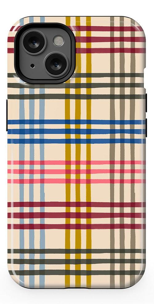 Casetry Colorful Plaid | Kitty and Vibe Holiday Case - view 12