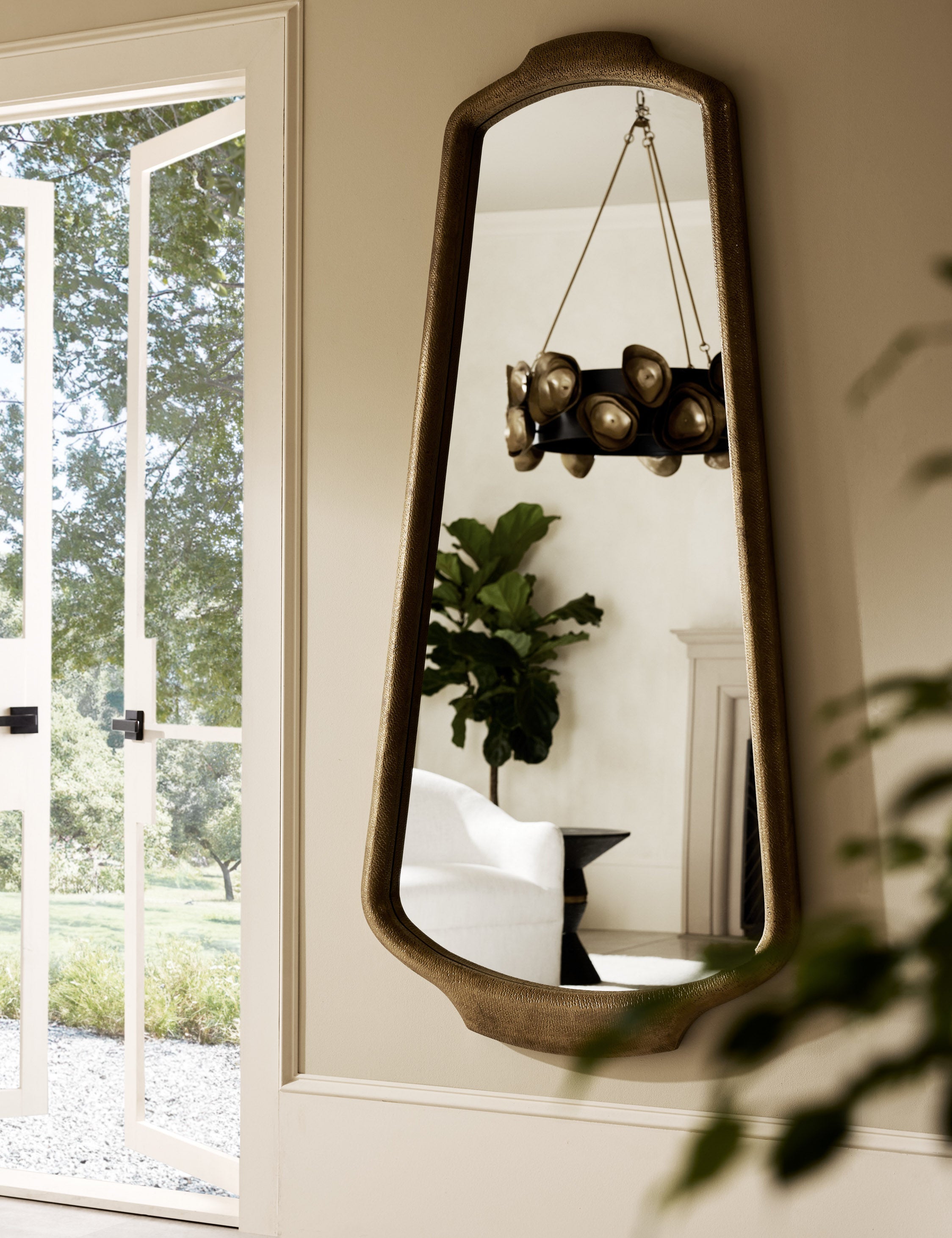 Lulu and Georgia Hyland Floor Mirror by Arteriors - view 2