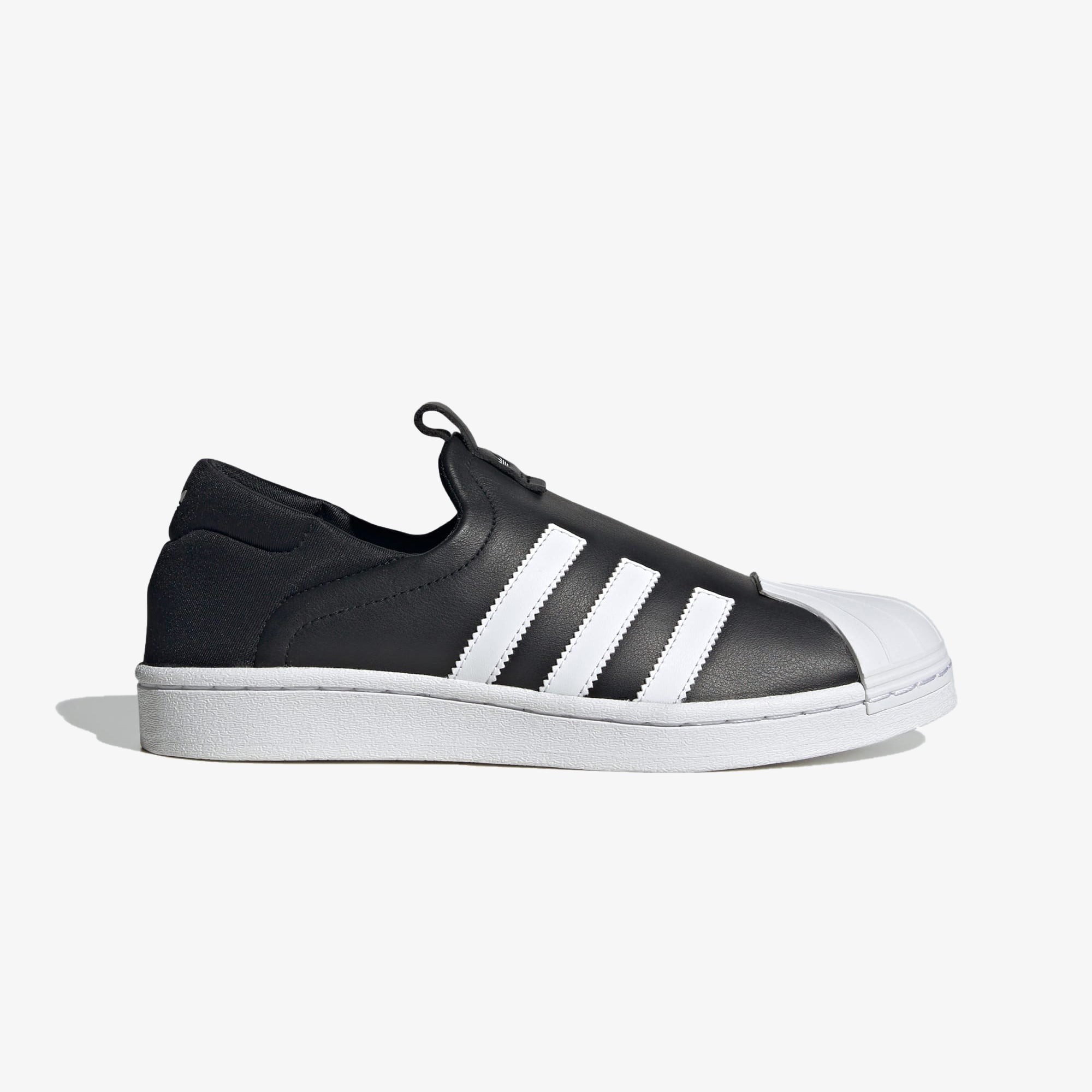 Adidas Originals | SUPERSTAR SLIP-ON { CORE BLACK/CLOUD WHITE - view 5