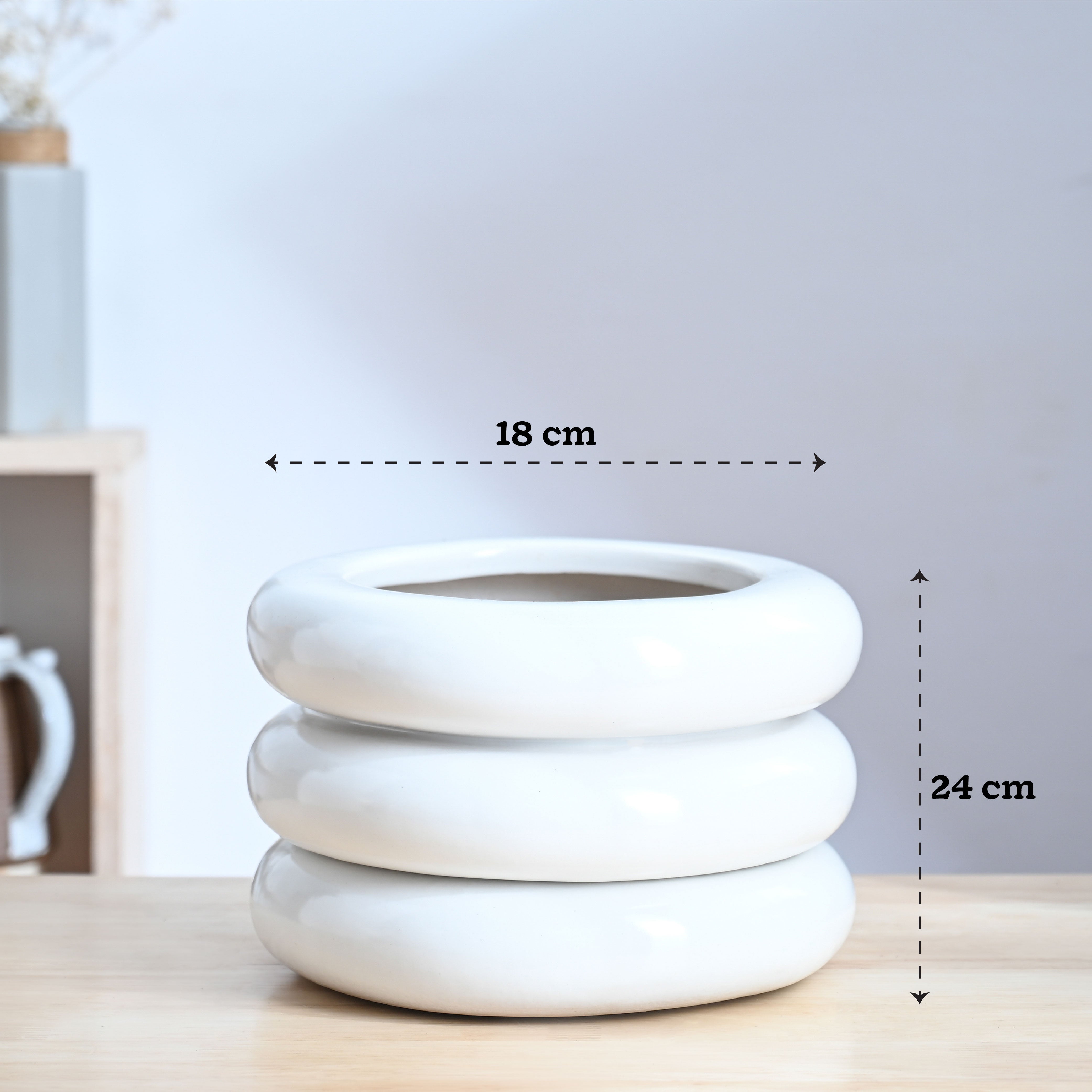 Ugaoo Tiny Kisses Ceramic Planter - view 32