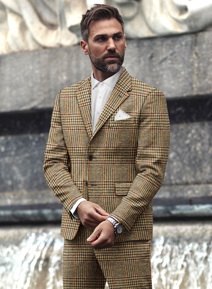 StudioSuits Harris Tweed Chestnut Glen Jacket - view 2