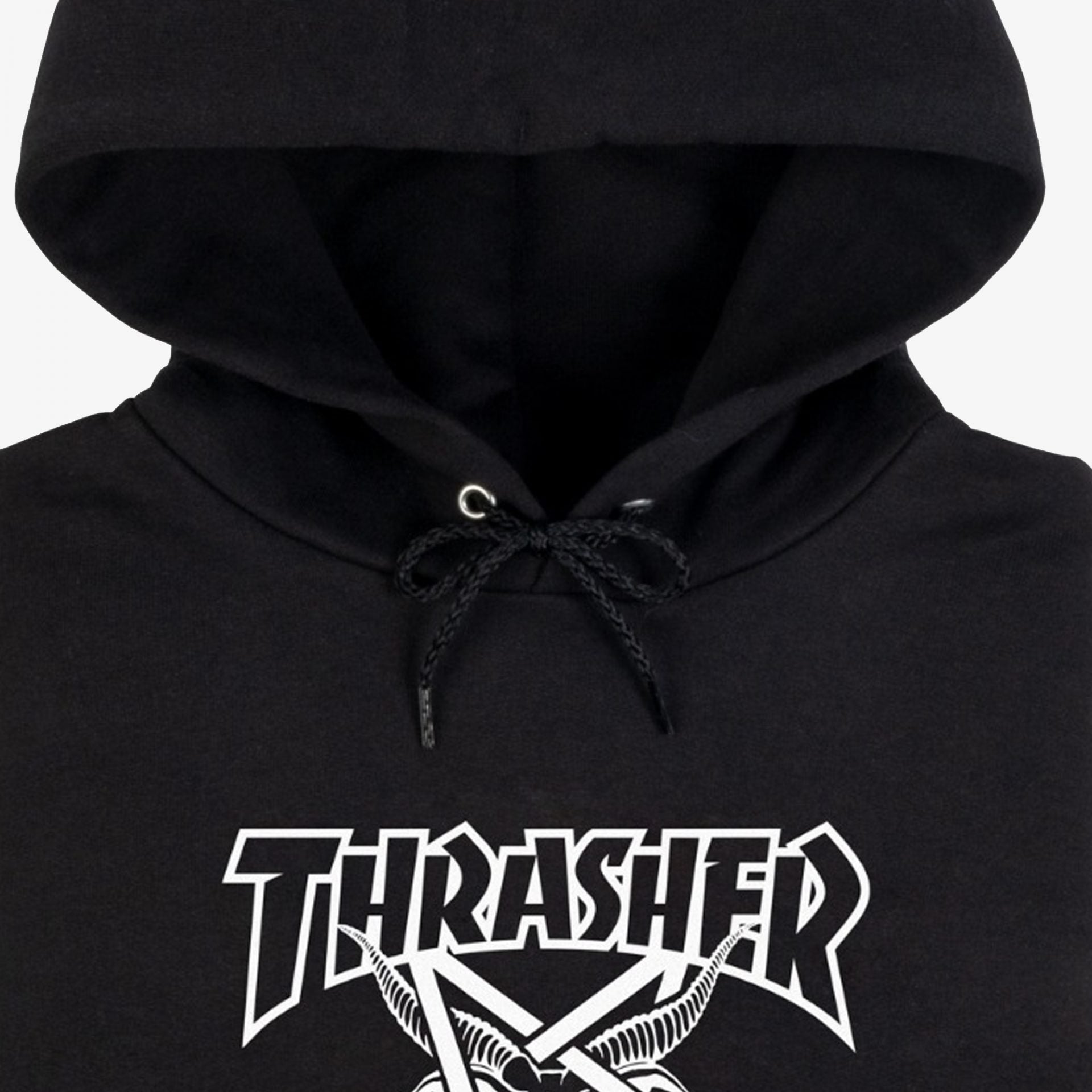 Thrasher | SKATEGOAT HOODIE { BLACK