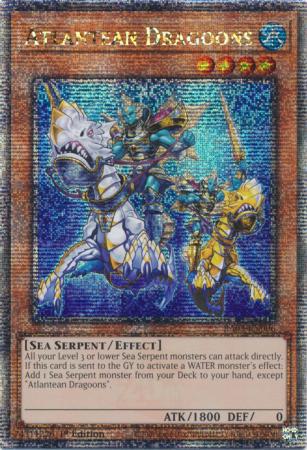 Yu-Gi-Oh! Atlantean Dragoons - RA03-EN006 - Quarter Century Secret Rare - 1st Edition