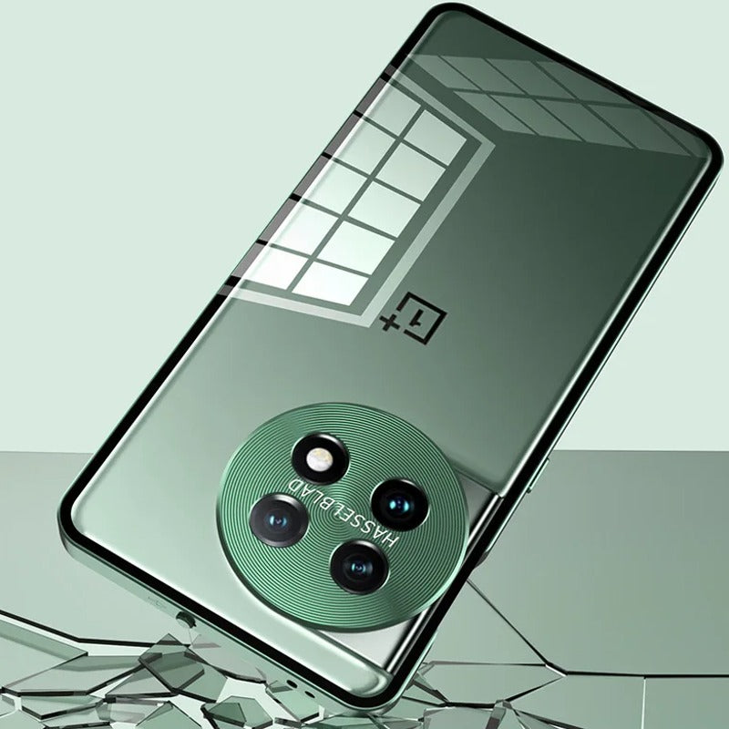 Million Cases OnePlus 12 Aluminium Alloy Metal Frame Glass Case - view 7