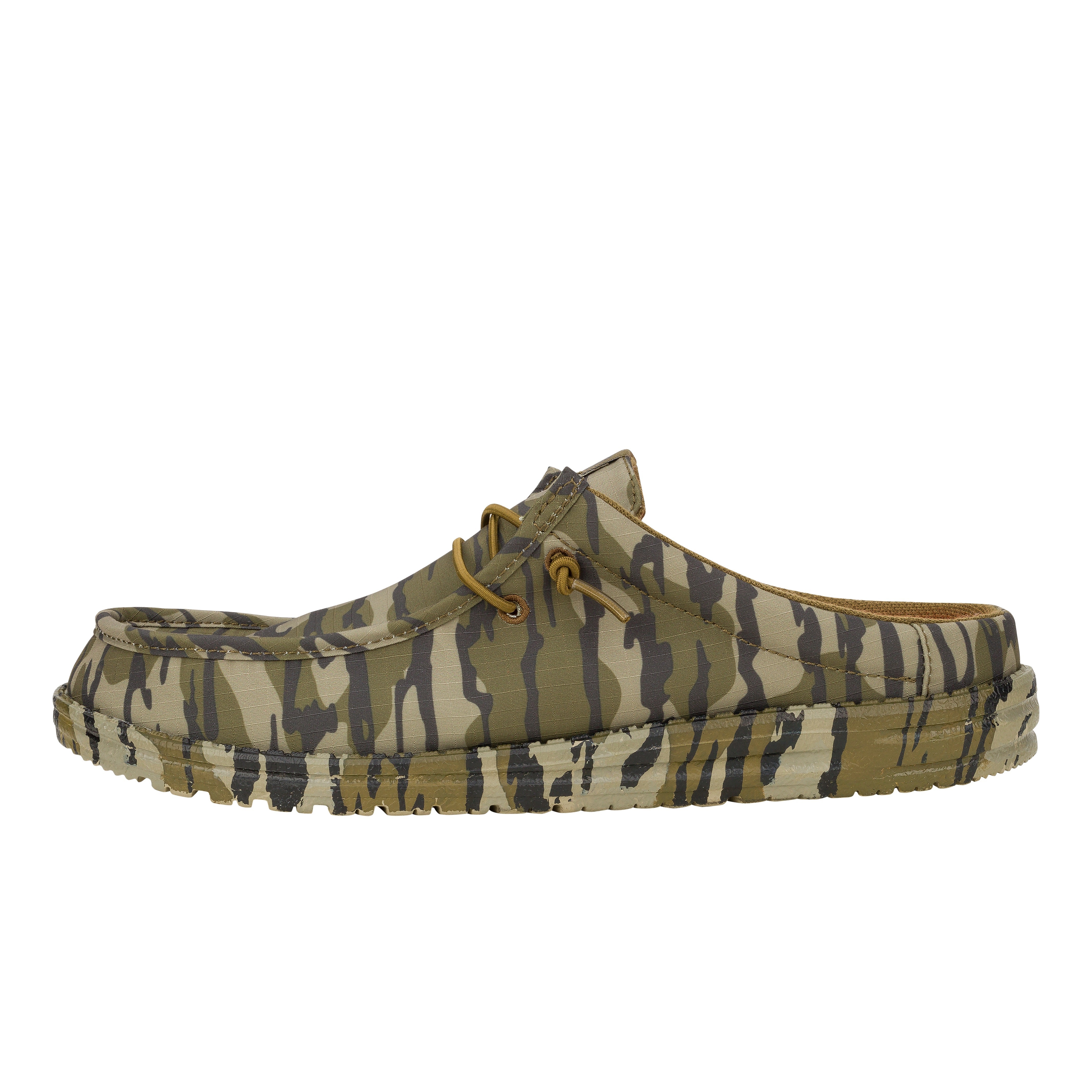 HEYDUDE shoes Wally Slip Mossy Oak® Bottomland® - Olive Tree/Camo