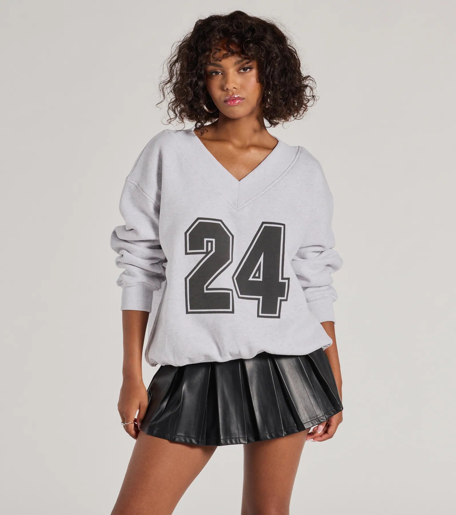 Windsor 24 Graphic Oversized Pullover Sweatshirt