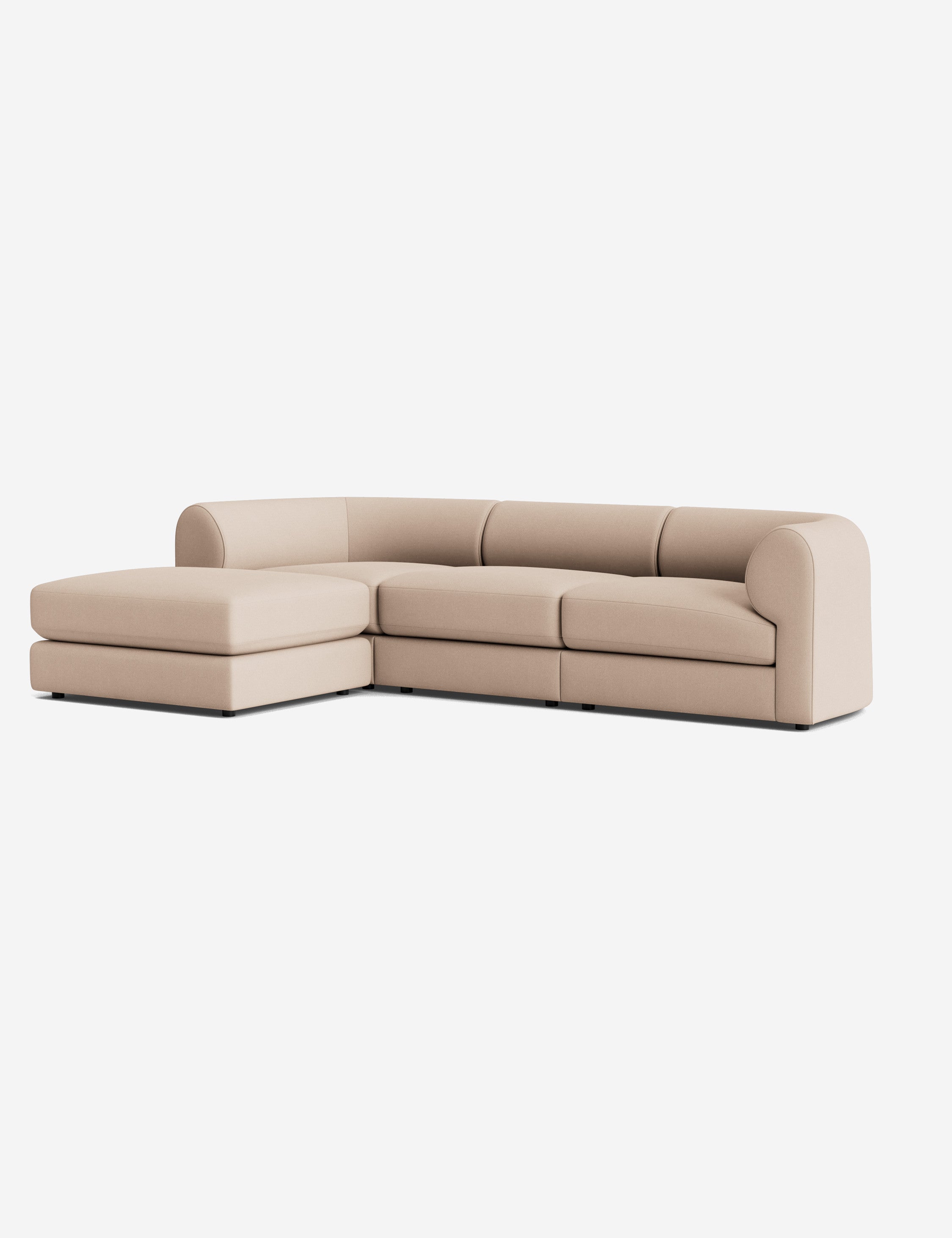Lulu and Georgia Sergio Modular Sectional Sofa With Ottoman - view 118