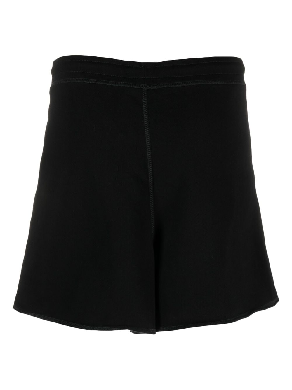 Ganni logo-patch shorts – Organic Cotton 100% - view 2