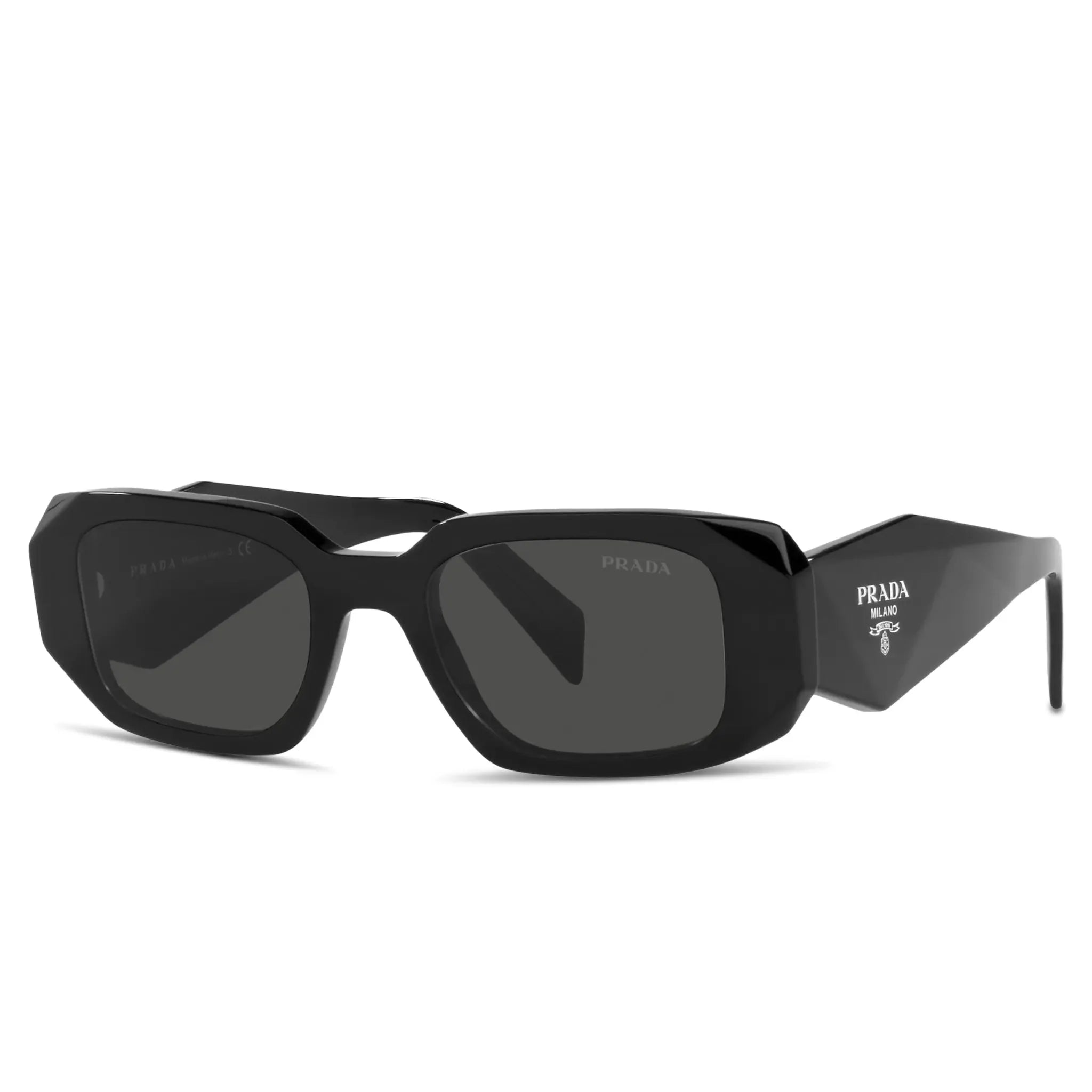 Prada PR 17WS 1AB5S0 Symbole Black Sunglasses - view 3