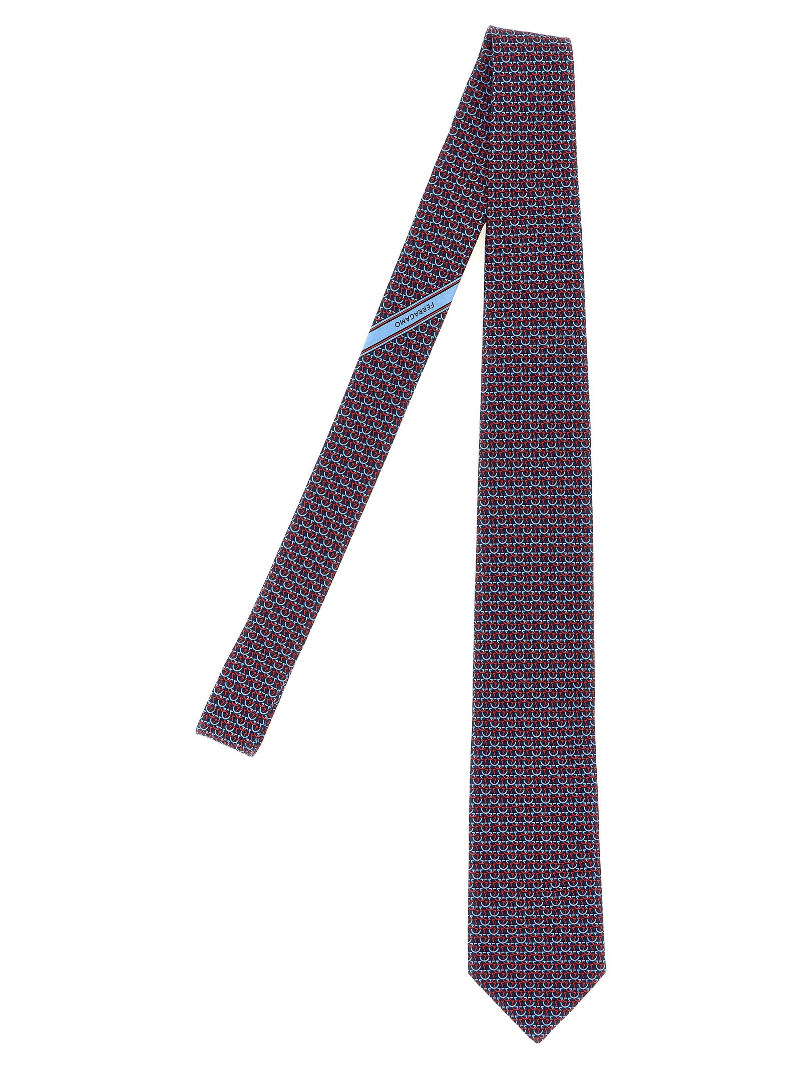 Ferragamo Cerchio Tie – 100% silk